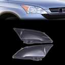 1 Pair Headlight Lampshades, Headlamp Lens Cover for Honda CRV 2007-2011, Driver Side and Passenger Side Headlamp Lampshade Replacement