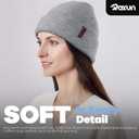 ROXUN Beanie for Men/Women Winter Hat Knit Cuffed Soft Warm Unisex Skull Stocking Cap