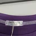 Ekouaer Pajamas Women's Long Sleeve Sleepwear with Long Pants Soft Loungewear Pj Set Small (Purple)