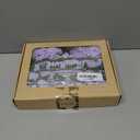 MACTING Artificial Lavender Flowers 30PCS Real Touch Fake Flowers with Stem Soft Foam Roses DIY Wedding Bouquet Boutonniere Table Centerpieces Party Summer Home Decorations