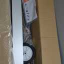 HORUSDY 36-Inch Rolling Magnetic Sweeper with Wheels | 40-Inch Telescoping Magnetic Pickup Tool | Adjustable Handle | 55-Pound Capacity Heavy-Duty Magnet to Pick Up Nails