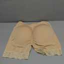 POP CLOSETS Women Butt Lifter Padded Lace Shapewear Thicker Butt Enhancer Control Panties Seamless Fake Buttock Underwear (Medium, Beige)