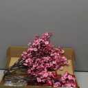 8Pcs Babys Breath Fake Artificial Flowers, Real Touch Red Pink Mix and Match Plants Silk Flowers for Vase Home Office Wedding Indoor Outdoor Centerpiece Table Mother's Day Decoration