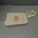 Uygafly Birthday Gifts for 4 5 6 7 8 9 10 11 12 13 Year Old Girls,Gifts for Teens Kids Daughter Sister Her,Two Way Zipper Crossbody Bag Fanny Pack Belt Bag Cute Trendy Stuff - Cream,S