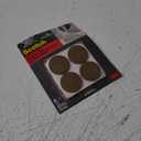 Scotch Gripping Pads, 8 Pcs, 1.5" inch Round Pads, Self-Adhesive, Stabilizes Appliances on Floors and Tabletops, Textured Pads Deliver Reliable Traction, Non-Slip Furniture Pads (SP940-NA)