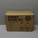 Epoxy Resin - Ultra-Gloss 1 Gallon Kit, Crystal Clear, Self-Leveling, UV & Impact Resistant Resin Kit for Art, Jewelry, Tables & Countertops, Easy 1:1 Mix, DIY Crafts