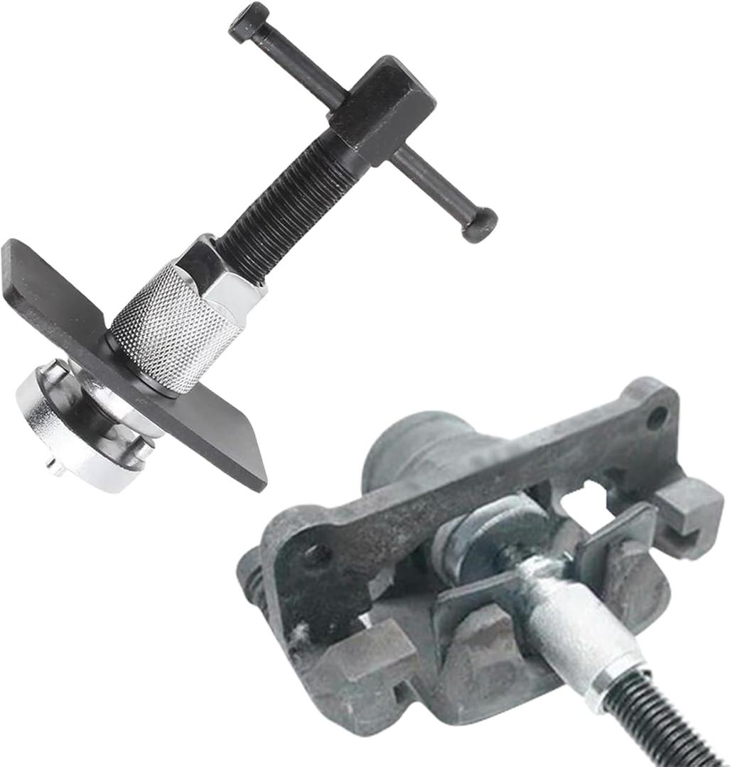 ASUBHA Car Brake Piston Wind Back Tool, 3pcs/Set Brake Caliper Piston Rewind Tool, Auto Rear Brake Pad Wind Back Tool, Brake Caliper Wind Back Tool for Replacement of Rear Brake Pad