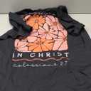 Colossians 2:7 Roots in Christ Scripture Christian Vintage T-Shirt Large 