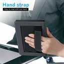 CoBak Case with Stand for 6 Inch Kindle 2024 and 2022 Releases (11th Generation) PU Leather Smart Cover with Auto Sleep/Wake & Hand Strap, Premium Protective Case for Kindle Basic,Black