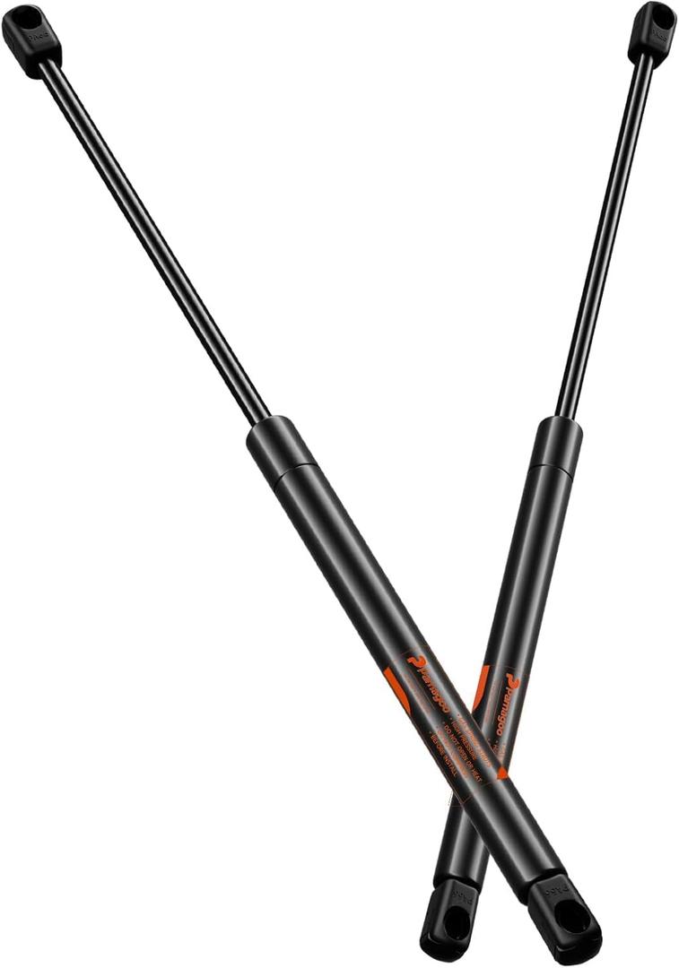 SX200P15 20 inch 15 lbs Gas Strut, SE1975P15-W 20" Shock Spring for RV Door Camper Rear Window Cargo Door Storage Doors Trailer Door Coach Entry Door Fit 12-17 lbs Per Prop (Qty 2)