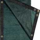 E.share 90% Heavy Duty Shade Cloth for Garden, 12 Ft X 12 Ft Sun Shades Outdoor Patio with Grommets for Plant Covers,Porch Screen,Pergola Shade Cover,Greenhouse,Green