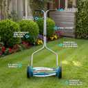American Lawn Mower Company 2204-14 14-Inch 4-Blade Push Reel Lawn Mower