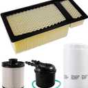 FL2124S Oil filter FD4615 Fuel Filter FA1902 Air Filter Fits for 2011-2016 Ford F250 F350 F450 F550 F650 F750 6.7L Powerstroke Diesel Engine Replaces FL2051S