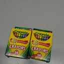 2 x Crayola(R) Assorted Color Crayon Set, 24-Count Box
