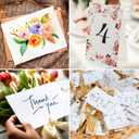 Card Stock Paper - 5x7 In White, 200 ct, 300 GSM (110 Lb) - Heavyweight Cardstock for Wedding Invitations & Invitation Cardstock, Blank Flashcards, Postcard Paper, Recipe Cards