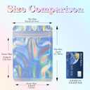 Holographic Bags 100pcs Mylar Bags 5x7 inches Resealable Bag with Party Favor Bag Coffee Storage for Small Business