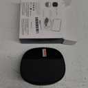 Loncaster Car Phone Holder, Car Phone Mount Silicone Car Pad Mat for Various Dashboards, Slip Free Desk Phone Stand Compatible with iPhone, Samsung, Android Smartphones, GPS Devices and More, Black (Black)