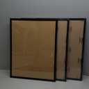 17x22 Picture Frame Set of 3, Black Frame for 17 x 22 Inch Picture Poster Photo, Light Weight and High Transparent 17 by 22 Frame for Wall - 3 Pack/Black/17 x22