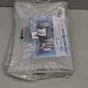 Silicone Under Sink Mat 34" x 22", kitchen Essentials and Gadgets, Shelf liner and Cabinet Protector, Home Organizers and Storage, Waterproof Bathroom Tray (Light Gray)