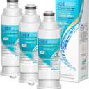 ICEPURE Alkaline DA97-17376B Refrigerator Water Filter Replacement for Samsung HAF-QIN/EXP, DA97-08006C, WD-F45, WS645A RS27T5200SR RS22T5201SR RF28R7201SR RF32CG5400SR RF23M8070SG, Enhances PH, 3Pack (Green Alkaline (Chlorine, Odor Removal))