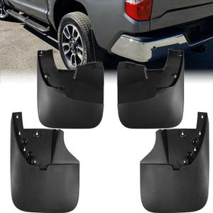 Mud Flaps for Toyota Tundra 2007-2021, No-Drill Splash Guards, Front & Rear Set (4-PC) w/Hardware