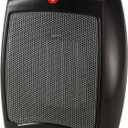 Lasko CD09250 Ceramic Adjustable Thermostat Tabletop or UnderDesk Heater, 9 Inches High, Black