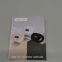 Clip On Earbuds, Bluetooth 5.3 Lightweight Comfort Bone Conduction Open Ear Headphones with LED Digital Display Charging Case Sport Built-in Mic IPX7 Waterproof for Running Fitness Android, Black