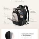 LOVEVOOK 40L Travel Backpack for Women & Men,Airline Approved Carry On Backpack with 3 Packing Cubes,TSA Waterproof Personal Item Bag,Weekender Overnight Essentials Backpacks fits 18" Laptop