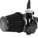 PHBG Racing Carburetor Black Carb with Air Filter for PHBG 50cc 90cc BWS100 for Puch Yamaha Zuma (17mm)