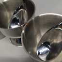 Soft Hard Boiled Egg Cutter Topper Set Egg Cracker with Include 2 Cup 2 Spoon 1 Topper Cutter Shell Separator Remover Stainless Steel Kitchen Tool