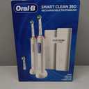 Oral-B Smart Clean 360 Rechargeable Electric Toothbrush, 2-pack