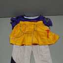 Mira Costume for Girls Pop Singers Fancy Dress Halloween Outfits Include T-Shirt Pants (9-10 Years, Yellow)