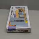 Black Bread Box for Kitchen Countertop - Modern bamboo Bread box with Window Bread Storage Container