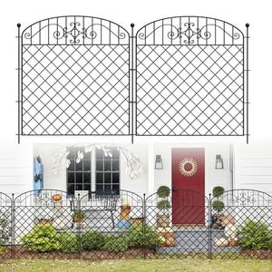 5 Panels No Dig Decorative Garden Fence 32 in(H) x 23.6 ft(L), Rustproof Metal Fence Borders for Dogs Outside, Dog Fence Outdoor for Yard, Garden Fencing Animal Barrier for Patio Landscape Flower Bed 5 Panels No Dig Decorative Garden Fence 32 in(H) x 23.6 ft(L), Rustproof Metal Fence Borders for Dogs Outside, Dog Fence Outdoor for Yard, Garden Fencing Animal Barrier for Patio Landscape Flower Bed