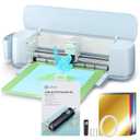LOKLiK Vinyl Cutter Machine & Foil Transfer Kit, Includes 20 Foil Transfer Sheets, 3 LOKLiK Tools in 1 with Interchangeable Tips (Fine, Medium & Bold)