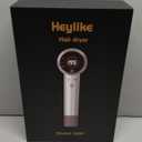 Hair Dryer, AI Smart 160000 RPM High-Speed Brushless Motor Plasma Ion AI Blow Dryer with Diffuser for Fast Drying, Professonal 4Temp/3Speed Thermo-Control Lightweight AI Hairdryer for Women Men Travel (White)