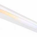 PARMIDA LED Under Cabinet Lighting, Hardwired Installation, 24 Inch, 18W, 5CCT Color Selectable - 2700K/3000K/4000K/5000K/6000K, ETL Listed, 120V, Dimmable, 1200 Lumens, White Finish