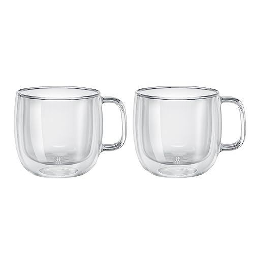 ZWILLING Sorrento Plus 1-pc Double-Wall Glass Cappuccino Mug Set