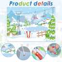 Tigeen 2 Pcs VBS 2026 Decorations 9 x 6 ft Snowball Mountain Backdrop Large Sized VBS 2026 Find Your Strength in God Backdrop Vacation Bible School Banner Crafts for Photo Props Party Decor