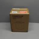 Betta Fish Tank, 2 Gallon Glass Aquarium Starter Kit, Small Fish Tank with Filter and Light.(White)