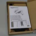 Amazon Basics Computer Mouse Wireless, Ergonomic, 2.4 GHz Optical, DPI Adjustable, Compatible With PC, Mac, Laptop, Black