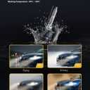 D2S HID Bulbs 4300K Yellow-White Light, 35W High/Low Beam D2S Headlight Bulb Replacement - Pack of 2 | IP67 Waterproof HID Bulbs, All-Weather Safety for Rain & Snow Driving