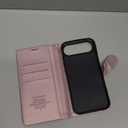 Wallet Case for iPhone 17 Air with Credit Card Holder,PU Leather Folio Flip Kickstand Protective Shockproof Cover for Apple 17 Air Phone Case (Pink, for iPhone 17 Air - 6.5'')