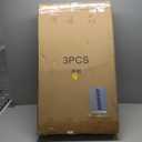 3 Pcs Cylinder Stands for Party, PVC Large Clear Cake Pedestal Stand, Round Reusable Dessert Display Tables for Birthday Wedding Baby Shower Decoration, 35. 4'' H, 29. 5'' H, 23. 6'' H