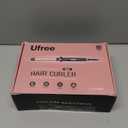 Ufree 5 in 1 Curling Iron with Interchangeable Ceramic Barrels (0.35"-1.25"), Curling Wand Set with Flat Iron Hair Straightener, Instant Heat Up, Dual Voltage Hair Curler, Gifts for Women (Rose Gold)