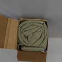 MIULEE Decorative Linen Euro Sham Pillow Covers 26x26 Sage Green Boho Farmhouse Neutral Spring Couch Throw Pillows for Bed Pack of 2 Accent Modern Pillowcase Summer Sofa Livingroom Home Decor