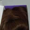 Rootoo Hair Toppers for Women Real Human Hair, 14 Inch Realistic Biological Scalp Topper Hair Pieces for Women with Thinning Crown with Middle Part Clip in Bangs Big Base 360 Cover (Dark Brown-14)