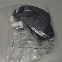 August Crown Unisex Double Layer Knit Winter Beaniehat (Black & Gray 2 Pack)