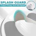 Potty Insert Compatible with Baby Bjorn,Comfortable and Safe Toilet Trainer Seat for Effortless Toddler Potty-Training,White/Gray