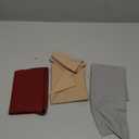 INNERSY Lightweight Period Underwear for Women Silky Seamless High Waisted Panties 3-Pack (XX-Large, Khaki Noir)